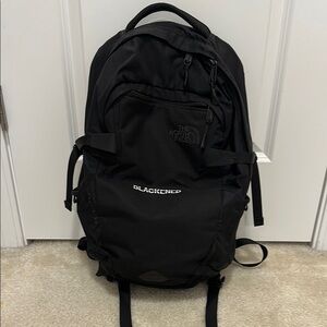 The North Face Black Backpack for Men- Blackened Whiskey Metallica